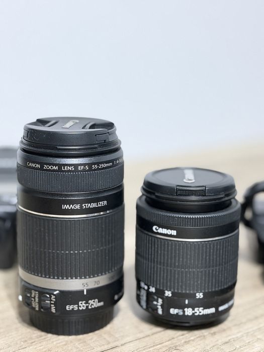Canon 90D + 2 obiective (le vand si separat)