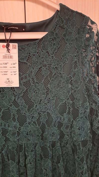Rochie dantela Reserved, mărimea S  noua cu eticheta
