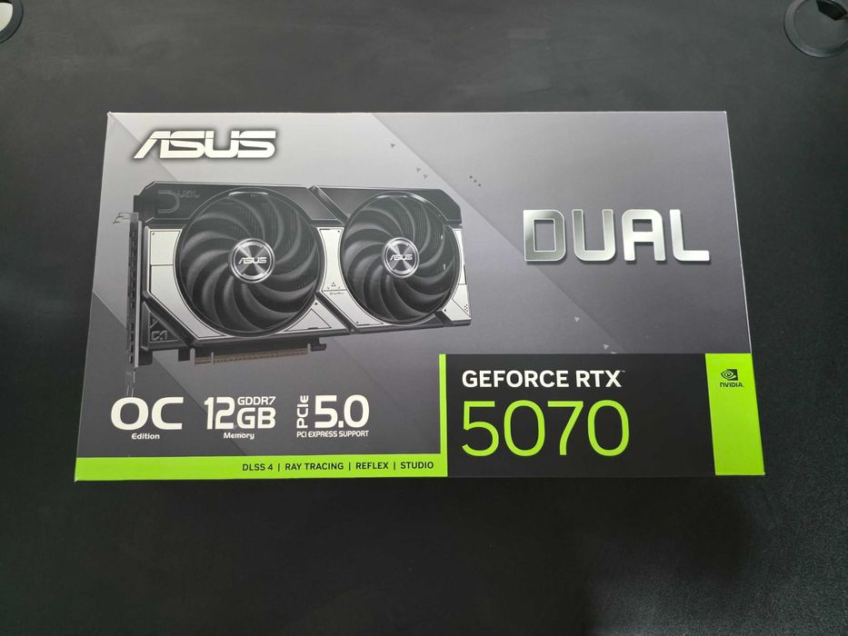 Видеокарта RTX 5070 Asus Dual