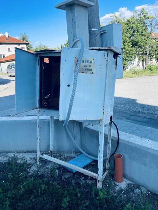 външно електрическо табло с автоматични предпазители