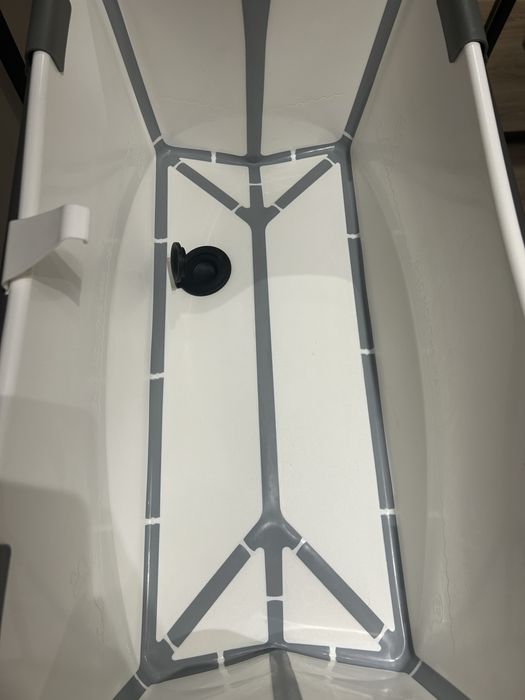 Вана за къпане Stokke Flexi Bath със стойка и подложка за новородено