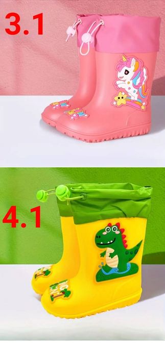 Резиновые EVA и Зимние сапожки девочки етик сапоги дутики не уги UGG