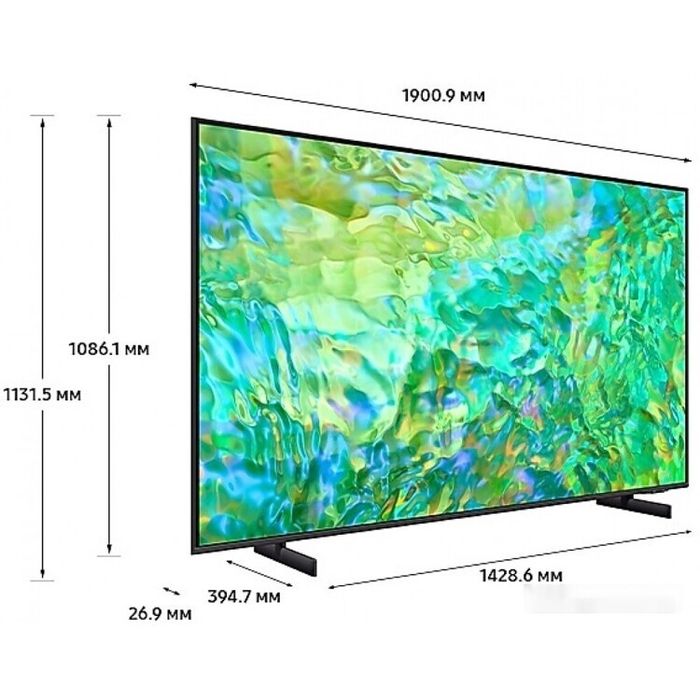 Crystal UHD Samsung TV U8001F. Гарантия 2 года. Акция!!!