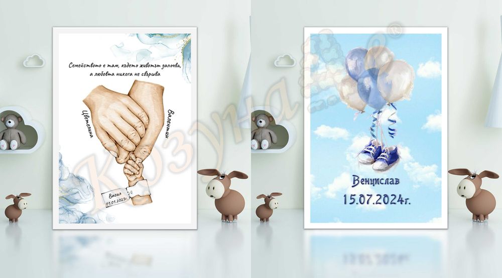 Постери и колажи за всеки повод и спомен за цял живот