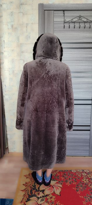 Шуба натуральная мутон