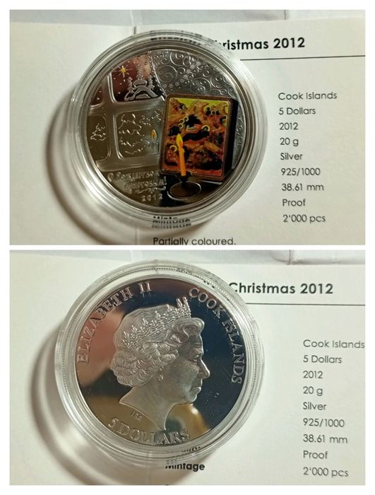 Продам монету с рождеством