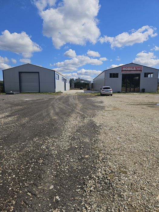 Închiriez 2 hale, 417 și respectiv 420mp Titesti DN 73