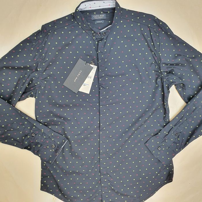 Camasa Zara, bumbac 100%, noua cu eticheta, L