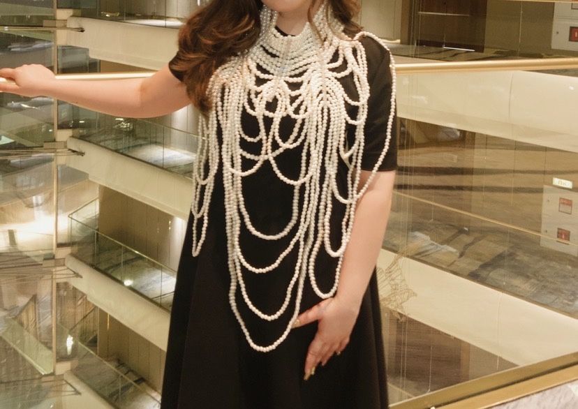 Продам жемчужную накидку-украшение