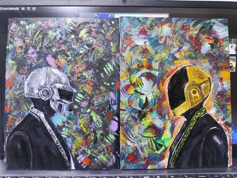 картина Daftpunk