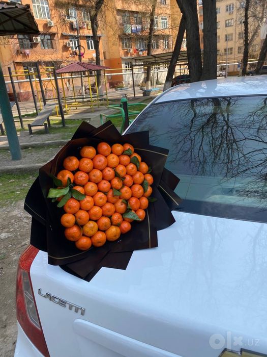 Babuchka buket Kapalak buket kapalekli gul mandarin buket mandarin