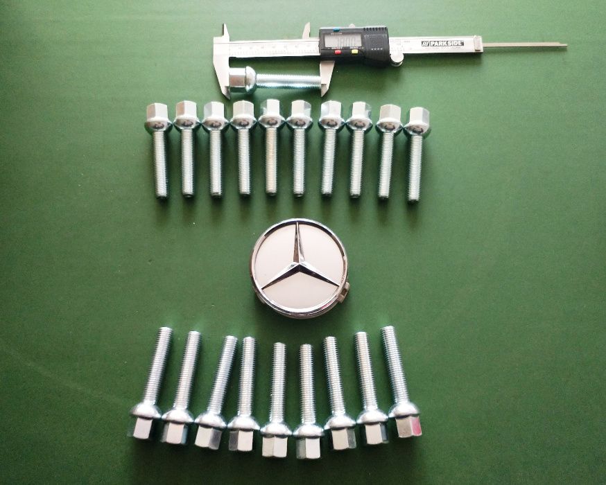 Prezoane Mercedes M12 x 1,5 filet 55 mm cap Semisferic