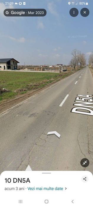 Teren de vânzare,DN 5A,  NR 191, ADUNATII COPACENI