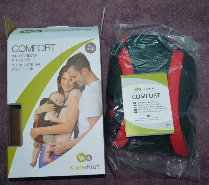 Marsupiu Kinderkraft 3 Pozitii Comfort