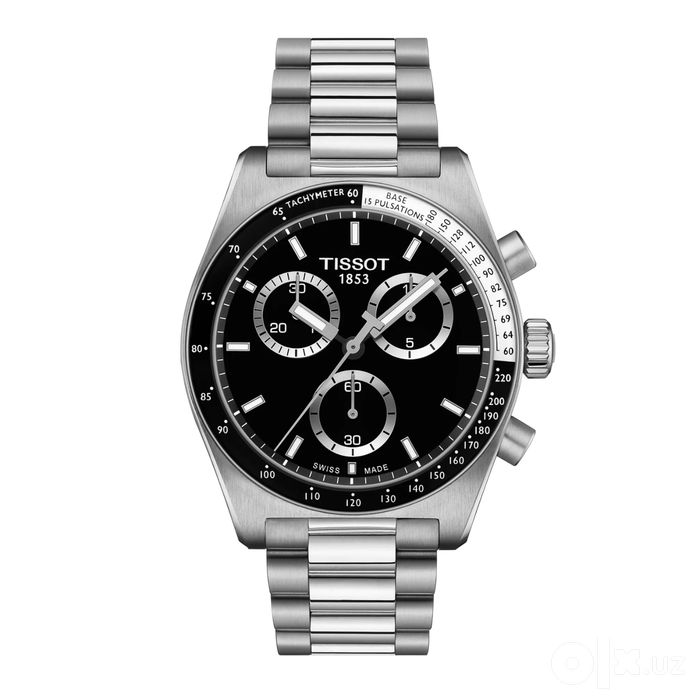 Tissot PR516 Quartz Chronograph Steel Black