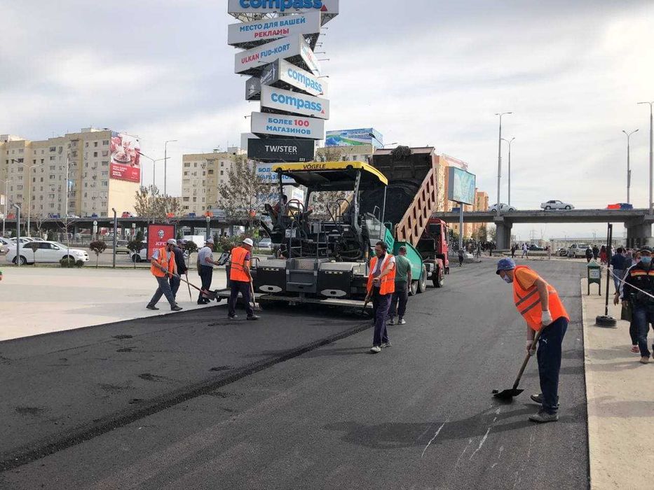 Асфальтирование в Ташкенте и Таш областях. На рынке более 15 лет.