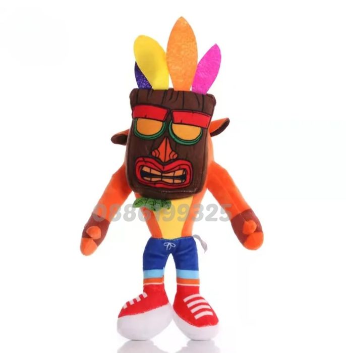 Плюшена играчка Mr. Crash Bandicoot Бандикут плюшени играчки