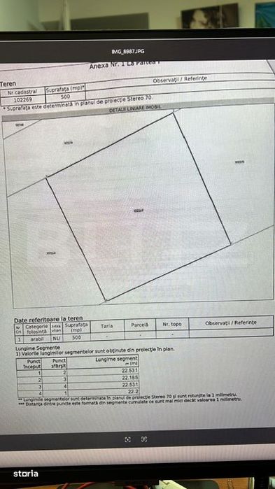 Oportunitate!!! Teren Intravilan Cu Suprafata De 500 Mp