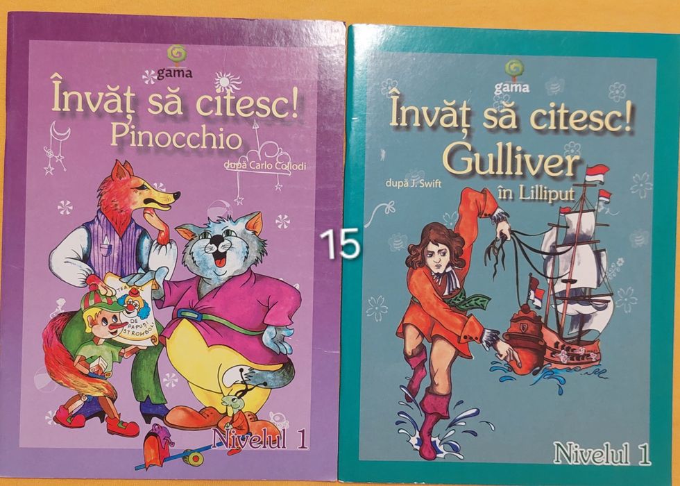 Lot 21 carti pentru copii 4-9 ani