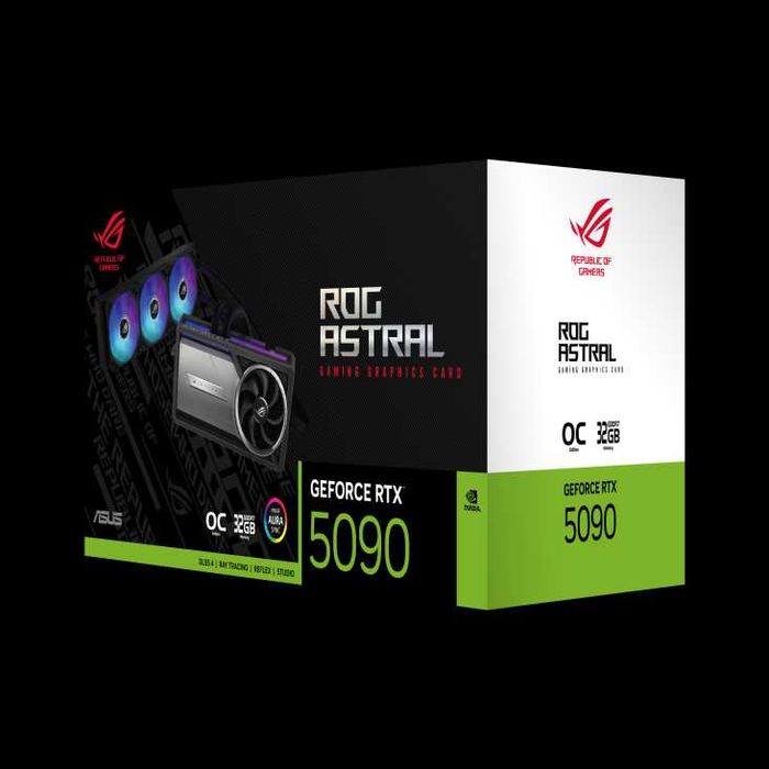 Продам видеокарту RTX 5090 ROG-ASTRAL ASUS