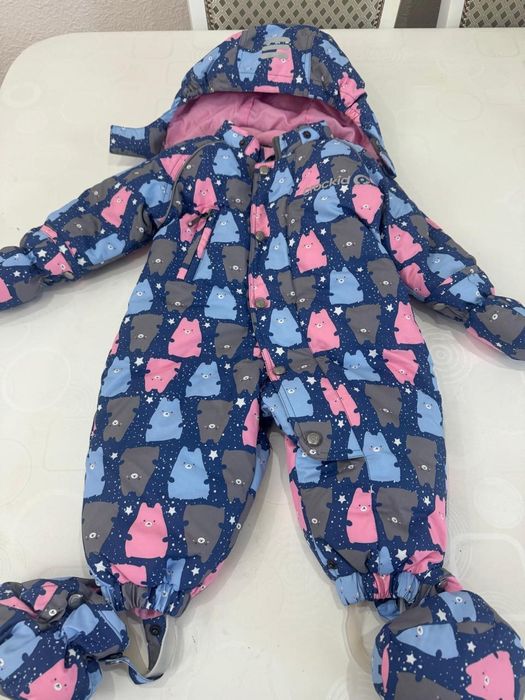 Детские комбинезон и пальто