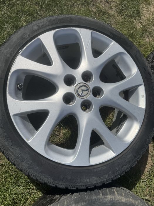 Jante 18” Mazda 6 - 5x114.3 7.5J ET60 + anvelope iarna 225/45/18
