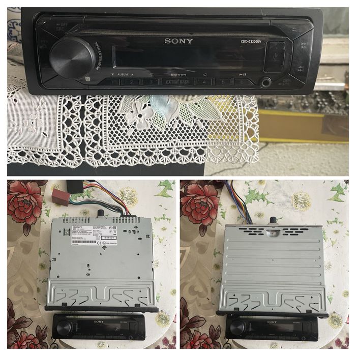 Playere auto sony, jvc,alpine,pioneer, clarion,bluetooth usb, cd,