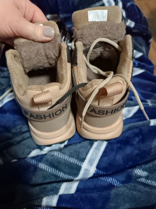 Обувь детская теплая