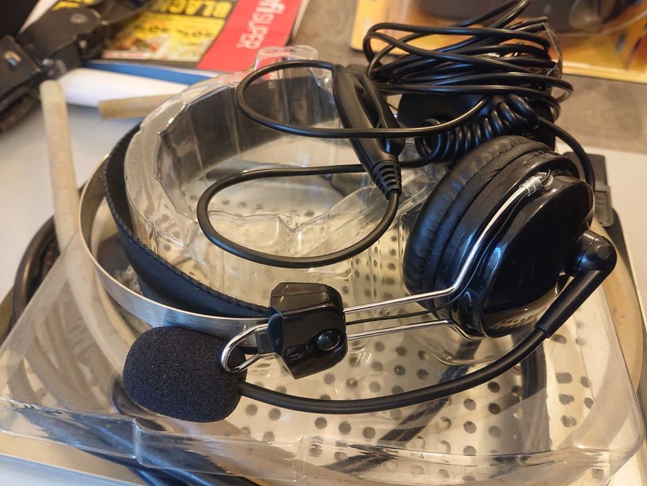 Casti audio A4Tech cu microfon PC noi calculator jocuri Gaming