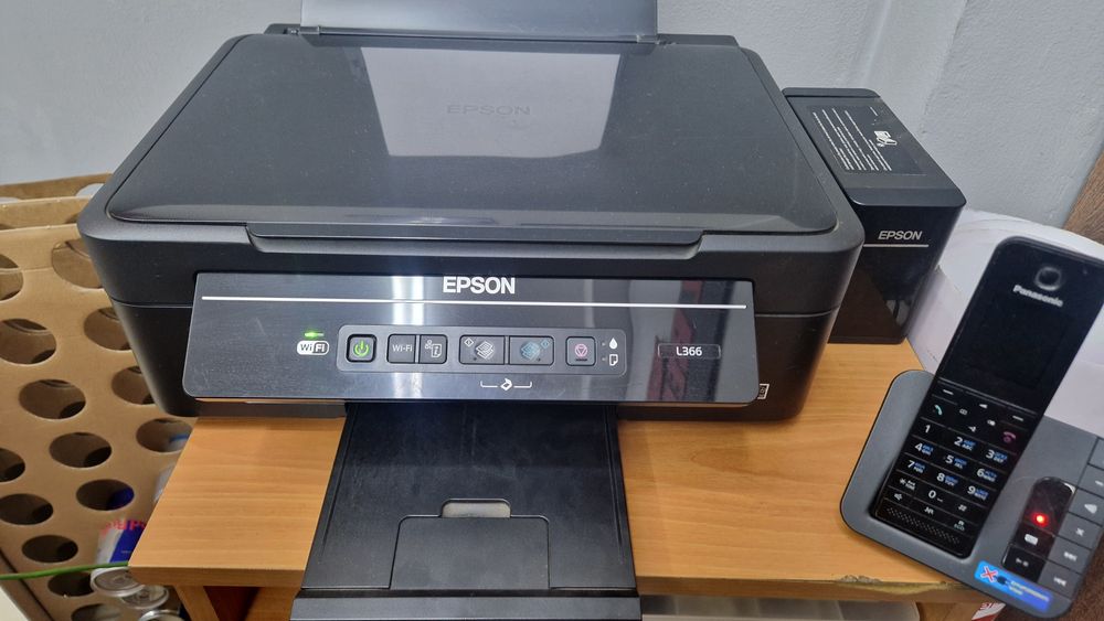 Принтер Epson L366 wifi скан