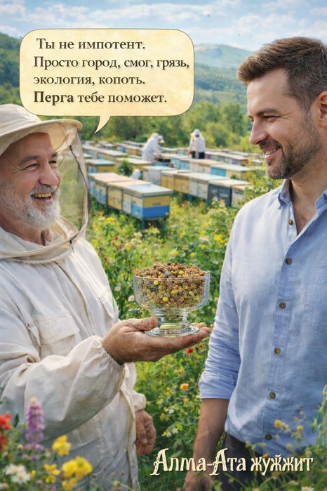 ПЕРГА свежая (хлебина пчелиная)