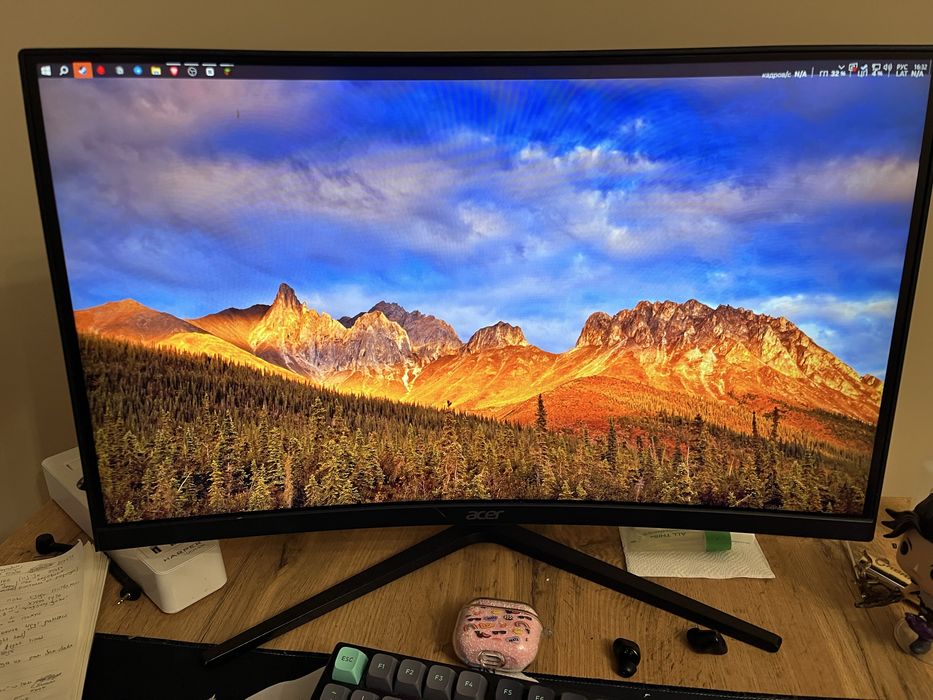 Монитор 144 гц fhd (ACER EI242QR)