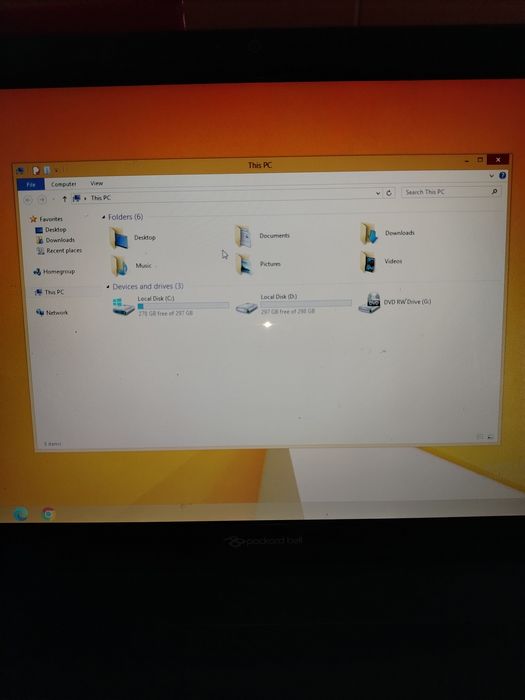 Laptop Packard Bell I5 display 17.3 inch