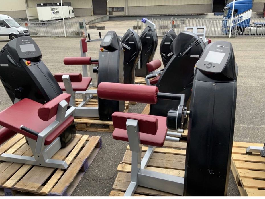 Milon circuit sala fitness completa, 14 aparate electronice digitale