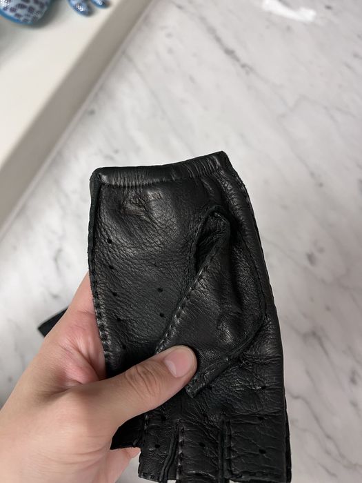 Перчатки кожа