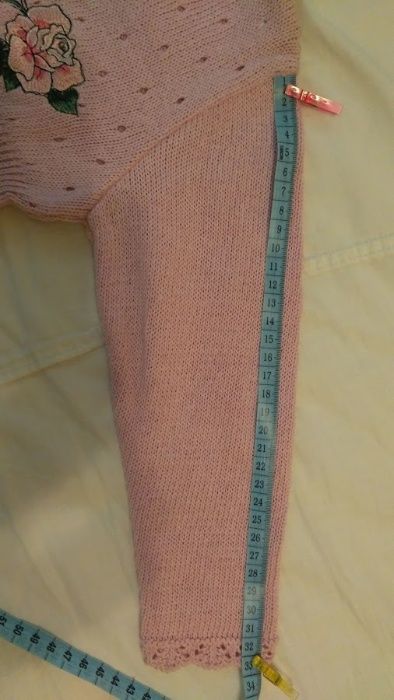 Pulover 86-92 cm, sveter tricotat bumbac mercerizat, NOU