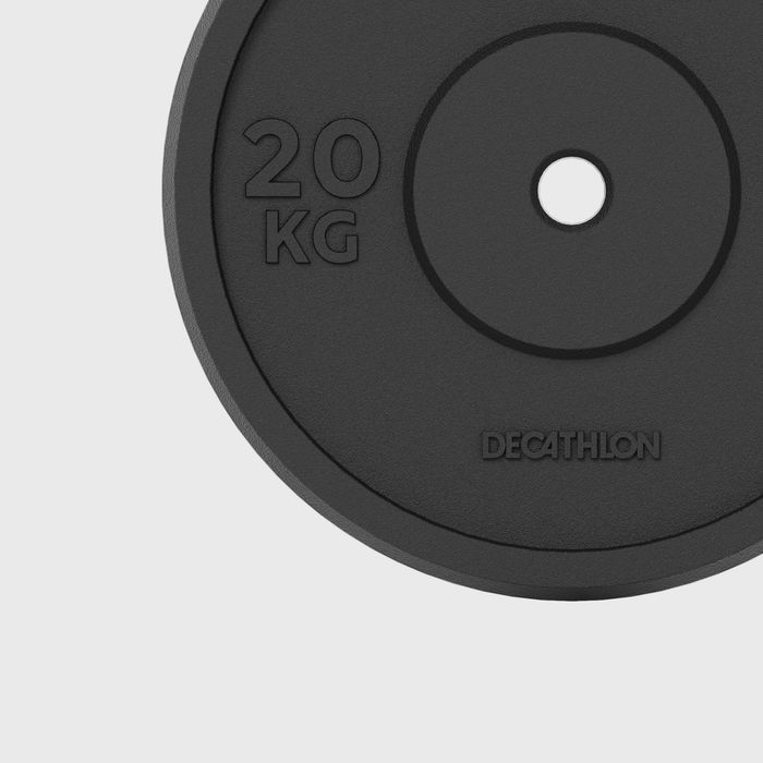 Disc fontă parțial reciclată Bodybuilding - produs resigilat Decathlon