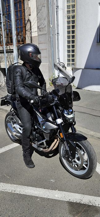 Blugi moto Broger California Washed Black, marimea 34, protecții SAS-TEC, Kevlar