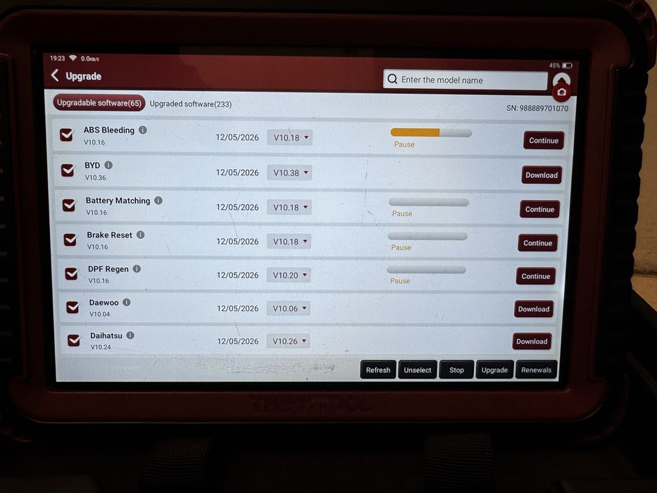 Диагностика Thinktool Master X