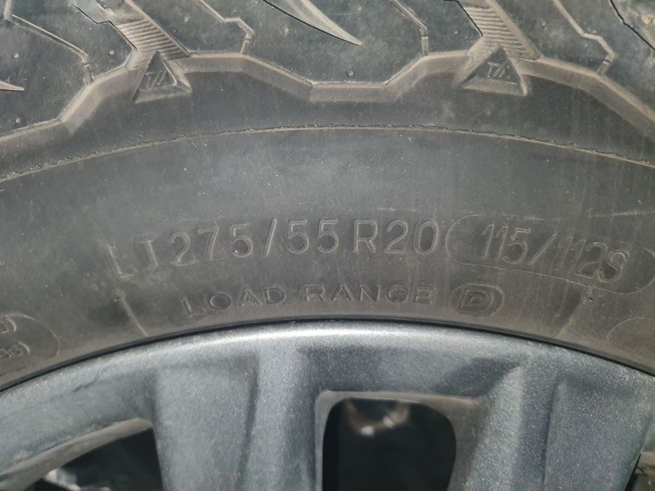 Bf goodrich на 20е диски