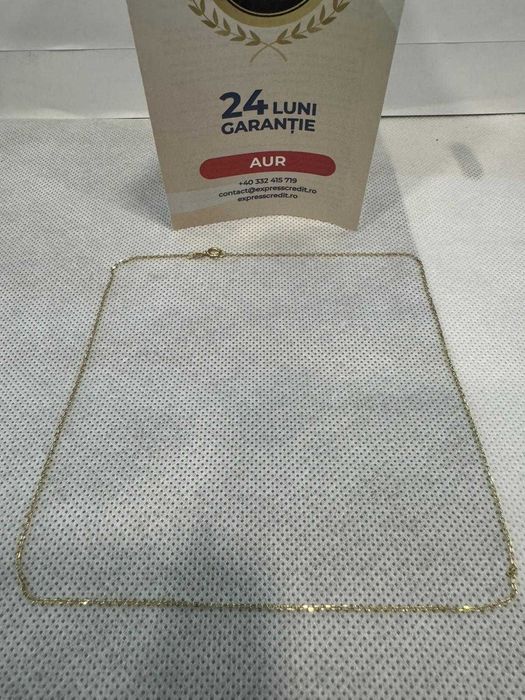 (Ag41) Lant ptr copii aur 14K B6091.2 - Certificat de garanție!