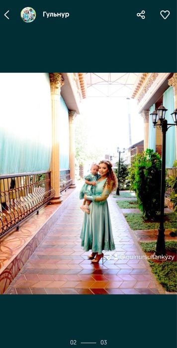 Мама и доча платья