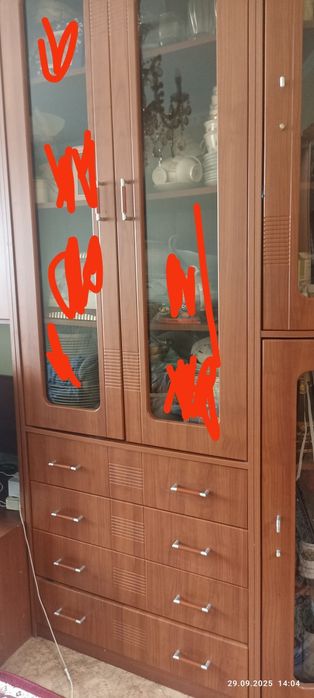 Продам стенку, горку в зал.