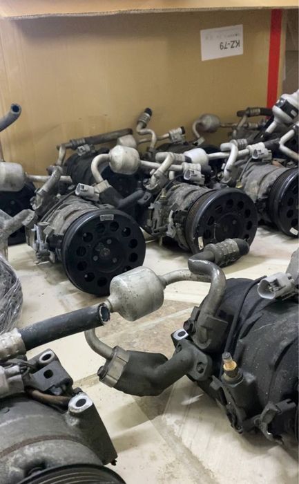 Компрессор кондиционера привозной Тойота Лексус