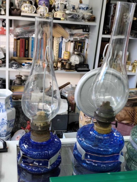 Стара газена лампа три броя