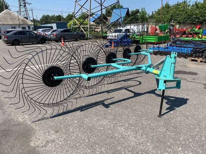 Продажа граблей ворошилка 5 колес