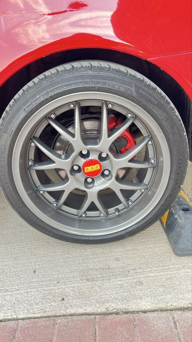 Jante model BBS 5x112 18 cu anvelope ca noi