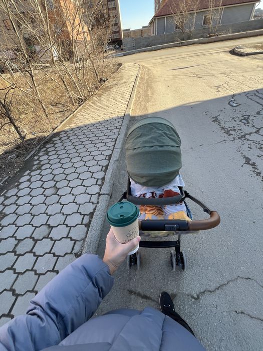 Коляска прогулочная Joie Sma Baggi, хаки