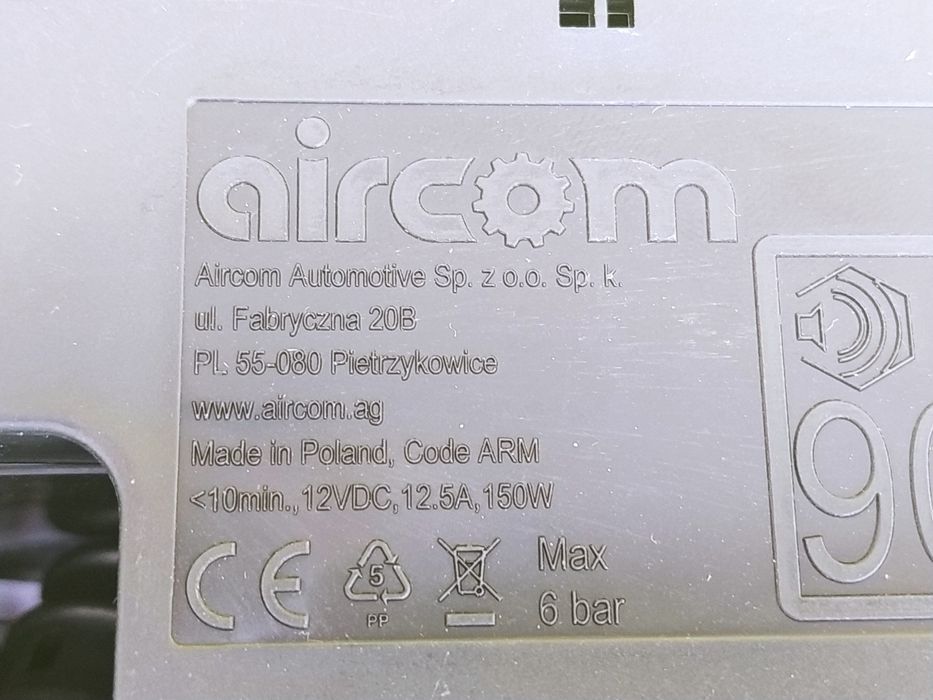 Compresor auto umflat roti kit pana original Vw Skoda Audi Seat + Husa