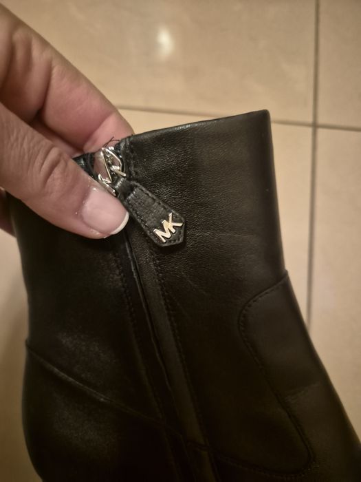 Michael Kors N38  боти естествена кожа